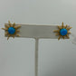 Star 14k Solid Gold Diamond Stud Earring. Genuine handmade pave diamond Earring. 14k Solid Gold Diamond Earring..