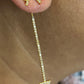 Arrow 14k Solid Gold Diamond Earring. Genuine handmade pave diamond Earring. 14k Solid Gold Diamond Earring..