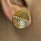 14k Solid Gold Diamond Stud Earring. Genuine handmade pave diamond Earring. 14k Solid Gold Diamond Earring..