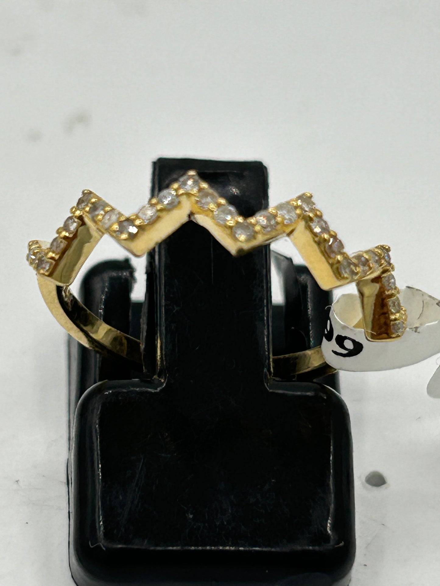 14k Solid Gold Diamond Rings
