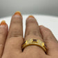 14k Solid Gold Diamond Rings.Genuine handmade pave diamond Rings.