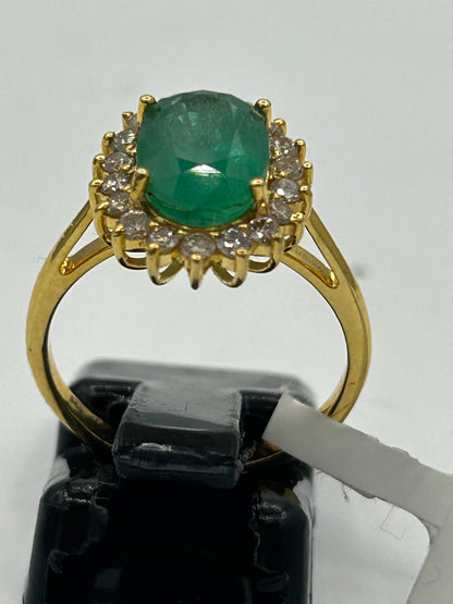 14k Solid Gold Diamond Rings..