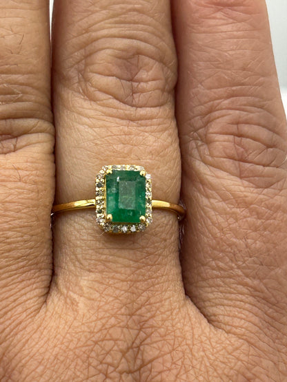 14k Solid Gold Diamond Rings..