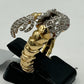 14k Solid Gold Dragon Diamond Rings.  Approx Size 0.80 "(20 x 20 mm)