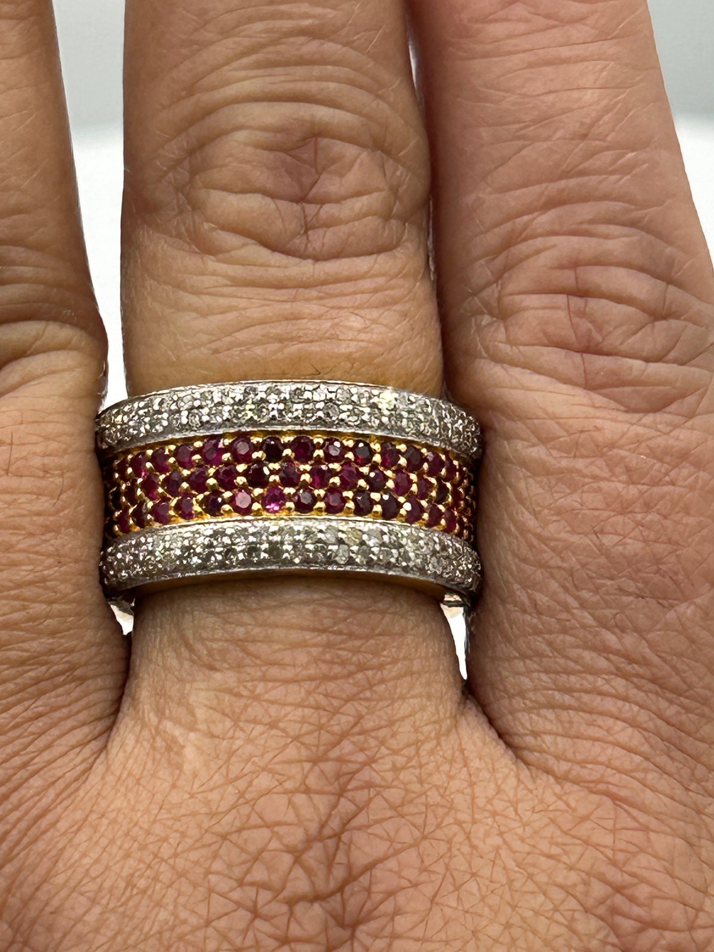 14k Solid Gold Diamond Rings