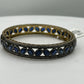 Blue Sapphire Diamond Bangle