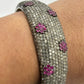 Ruby Diamond Bangle
