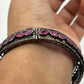 Ruby Diamond Bangle
