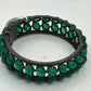 Green Onex Diamond Bangle