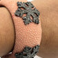 Leather Diamond Bangle
