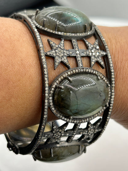 Laborite Diamond Bangle