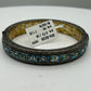Blue Topaz Diamond Bangle