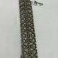 Opal Tsavorite and Diamond Designer Bracelet