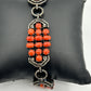 Coral and Diamond Bracelet