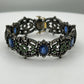 Tsavorite Tanzanite Diamond Designer Bracelet