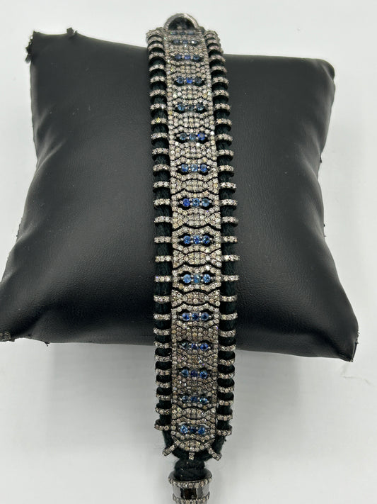 Sapphire and Diamond Bracelet