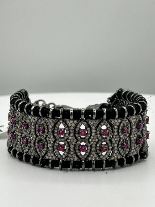 Ruby and Diamond Bracelet