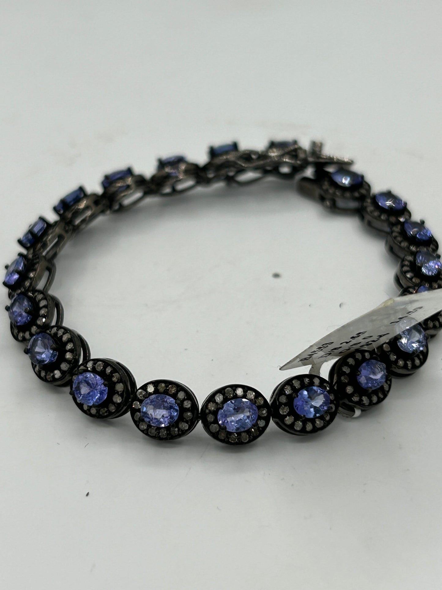 Oval Kynite Diamond Designer Bracelet