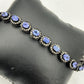 Oval Kynite Diamond Designer Bracelet