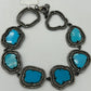 Sliced Tourquise Diamond Designer Bracelet