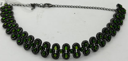 Peridot Chokar Diamond Necklace