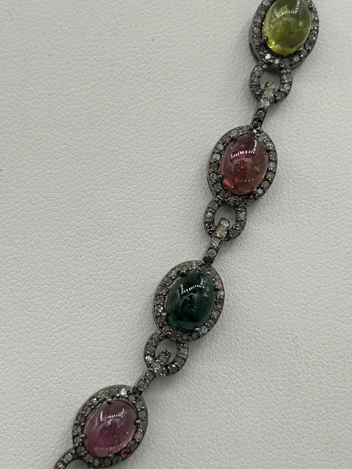 Tourmaline Chokar Diamond Necklace