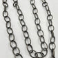Oval Diamond Link Chain Necklace