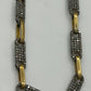 TwoTone Link Diamond Necklace