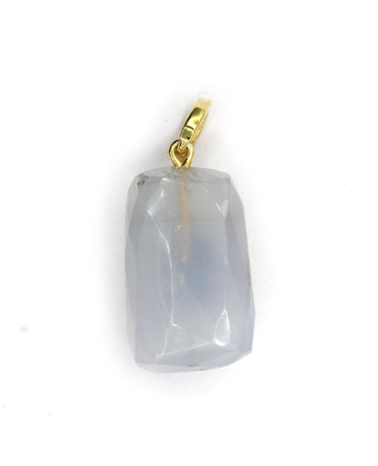 Silver Pave Diamond Pendant