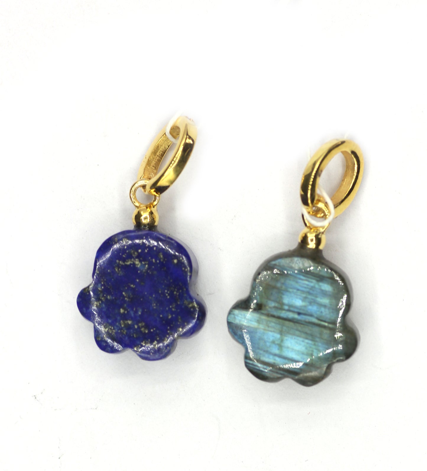 Paw Silver Pave Diamond Pendant