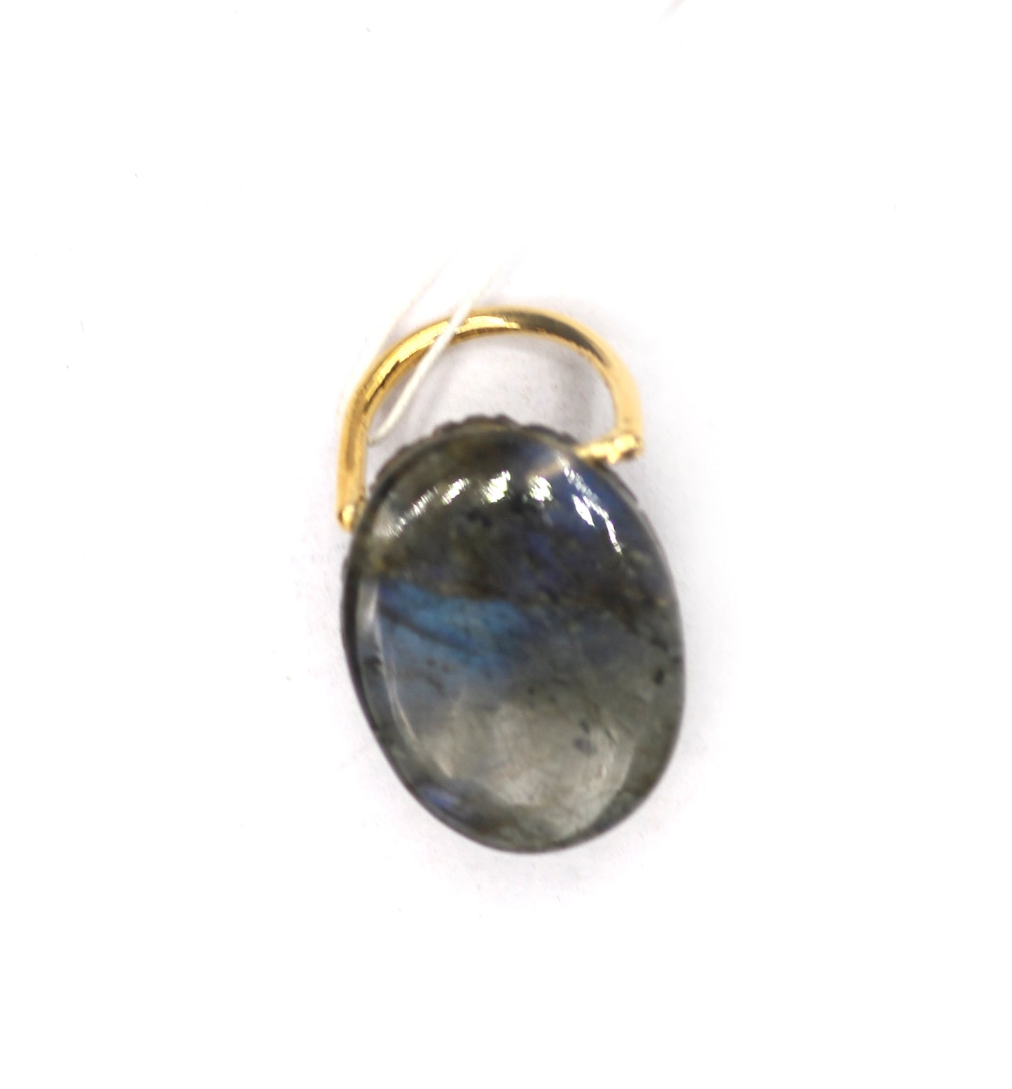 Ladybug Silver Pave Diamond Pendant