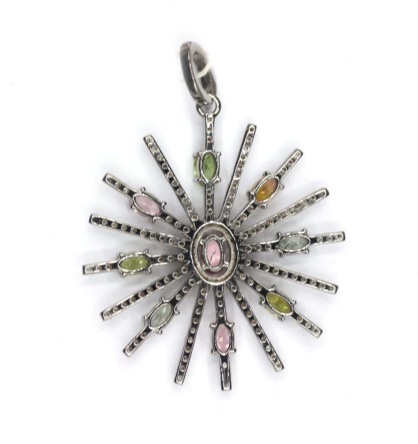 Star Pave Diamond Pendant
