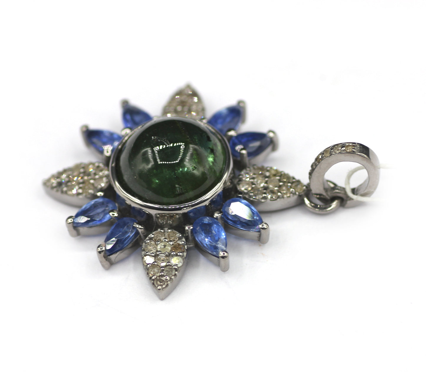Star Silver Diamond Pendant