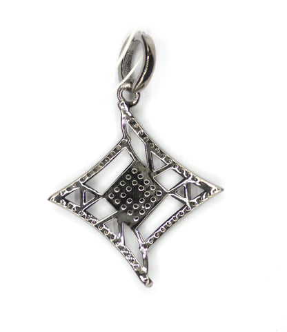 Art Deco sterling silver Diamond Pendant