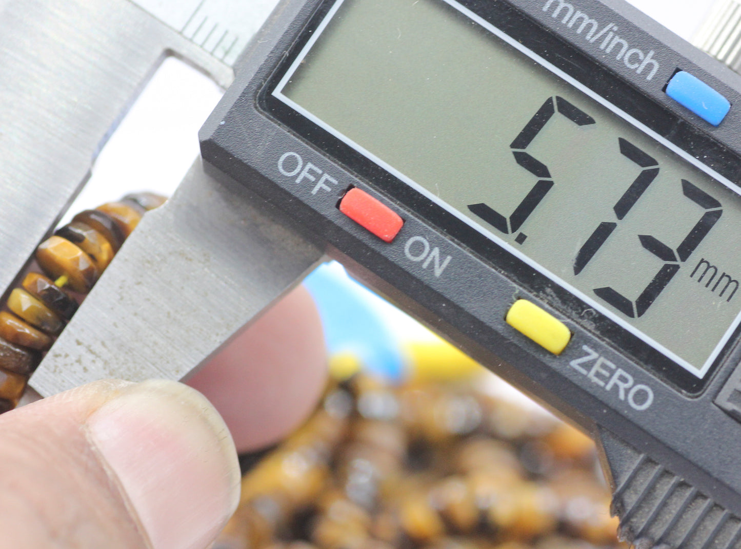 Tiger eye Faceted Wheel Beads,Faceted Beads