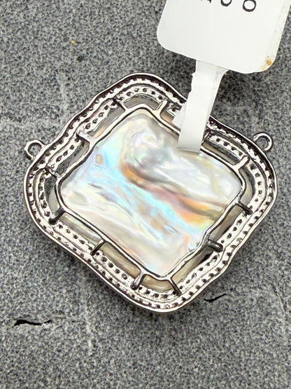 Pearl Diamond Pendant