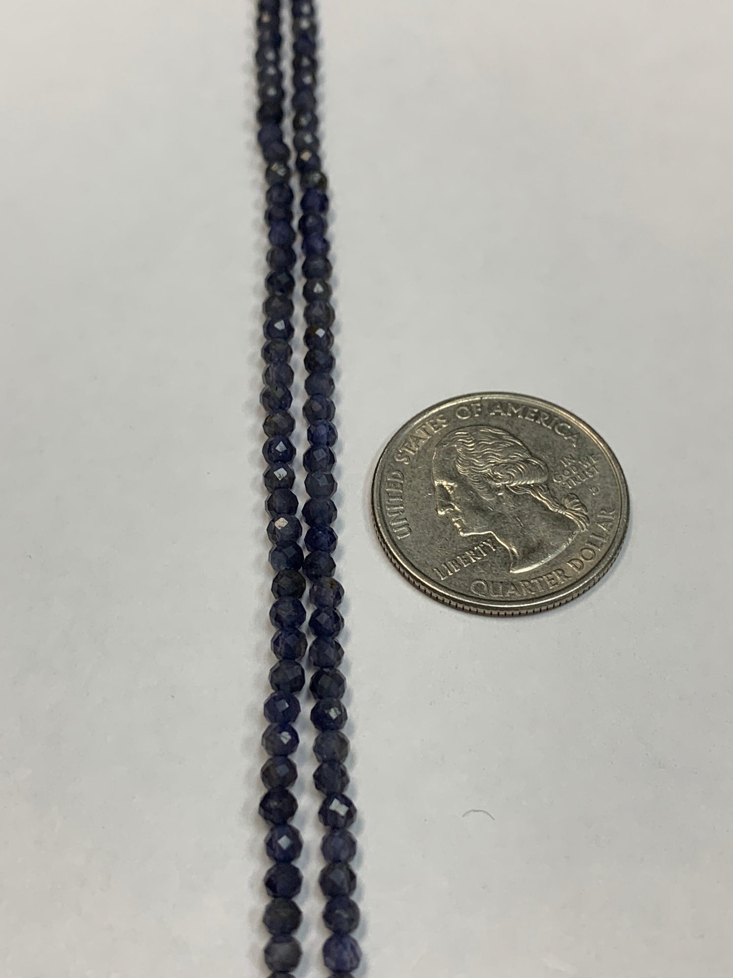 Iolite Natural Faceted Round 3-4mm