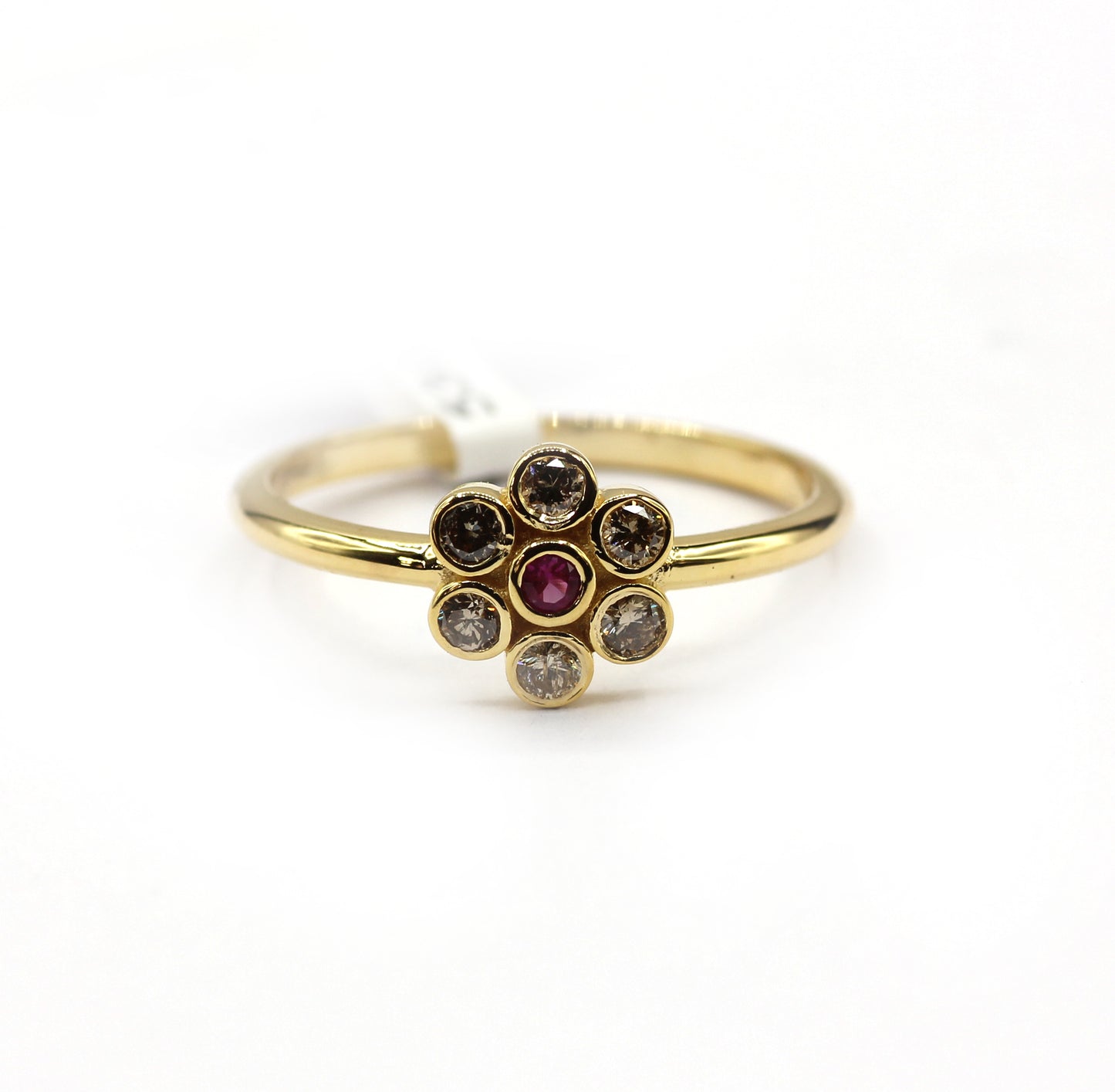 14k Solid Gold Diamond Rings..