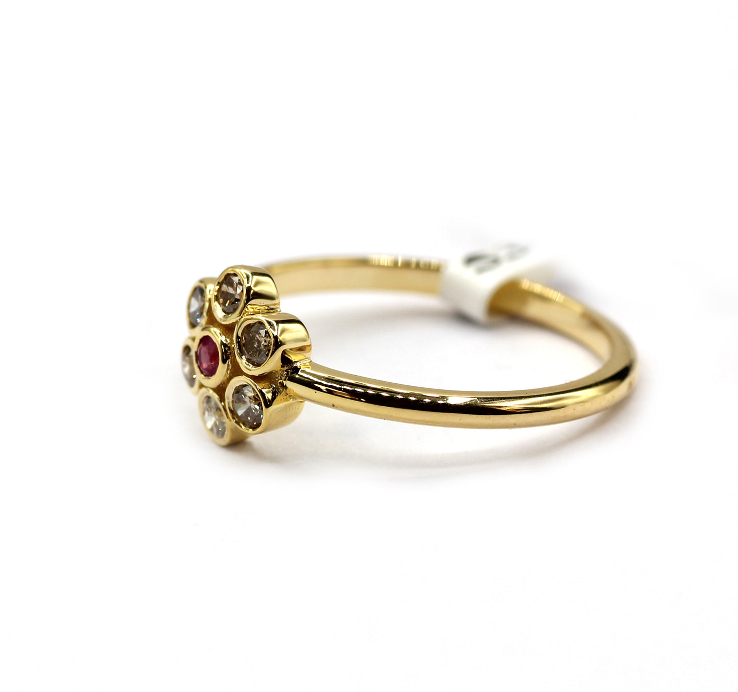 14k Solid Gold Diamond Rings..