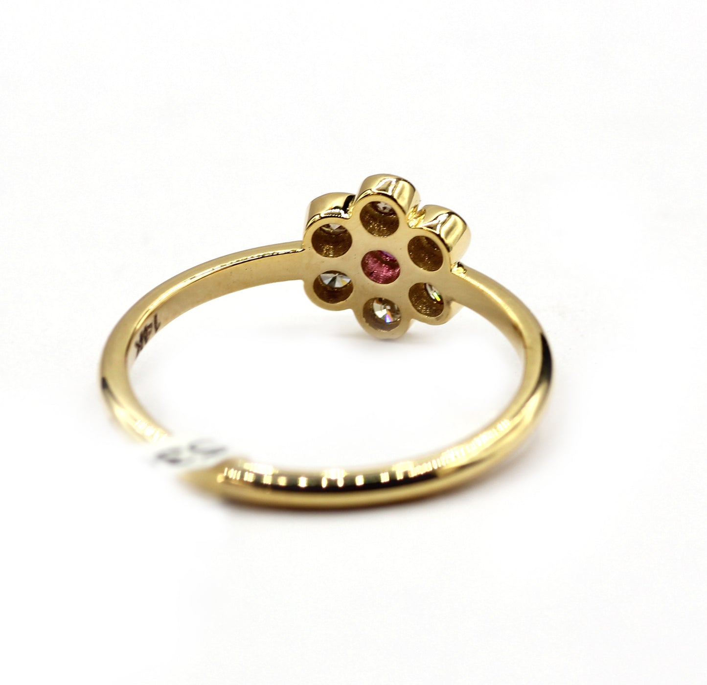 14k Solid Gold Diamond Rings..