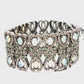 Opal Tsavorite and Diamond Designer Bracelet