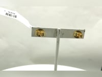 Heart 14k Solid Gold CVD Diamond Stud Earring