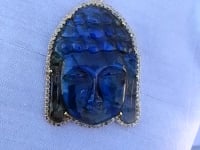 Buddha 14k Solid Gold Diamond Pendants