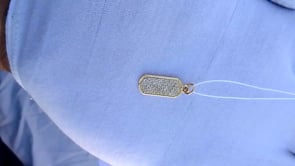 Capsule 14k Solid Gold Diamond Pendants.