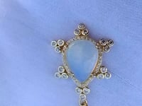 14k Solid Gold Diamond Pendants