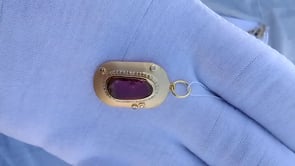 14k Solid Gold Diamond Pendants