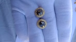 14k Gold Diamond Stud Earring