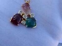 14k Solid Gold Diamond Pendants