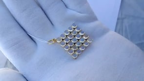 14k Solid Gold Diamond Pendants