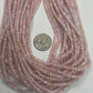 Pink Opal Round Faceted 3-4mm